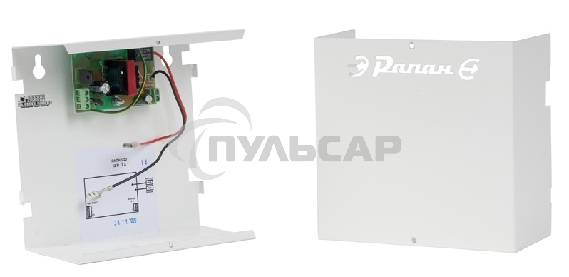 Источник вторичного электропитания Рапан-20 мет 12В 2А под АКБ 7А·ч