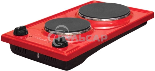 Электрическая плитка Лысьва ЭПБ 22 вишневый (настольная)