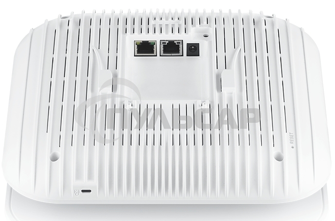 Гибридная точка доступа Zyxel NebulaFlex Pro WAX650S, W-Fi 6, 802.11a/b/g/n/ac/ax (2,4 и 5 ГГц), MU-MIMO, Smart Antenna, внутренние антенны 4x4, до 1200+2400 Мбит/с, 1xLAN 5GE, 1xLAN GE, PoE, защита о