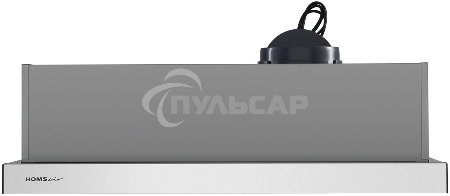 Вытяжка телескопическая HOMSair Flat 50 нержавеющая сталь, 50 см, 520 куб. м/ч, 47 дБ