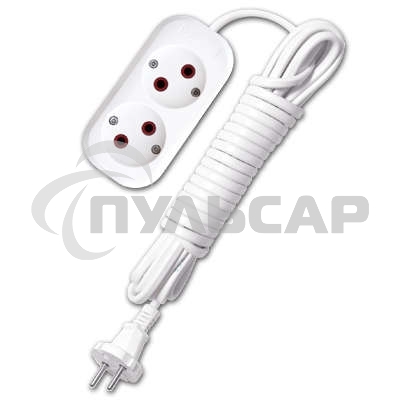 Удлинитель UNIVersal У6-011 ШВВП 2x0,75 2гн. 5м 9631913