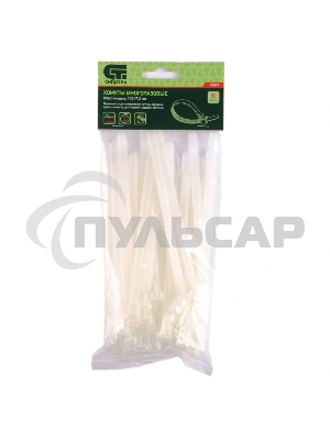 Хомуты СИБРТЕХ многоразовые 150 * 7,2мм пластиковые 50 шт 45571