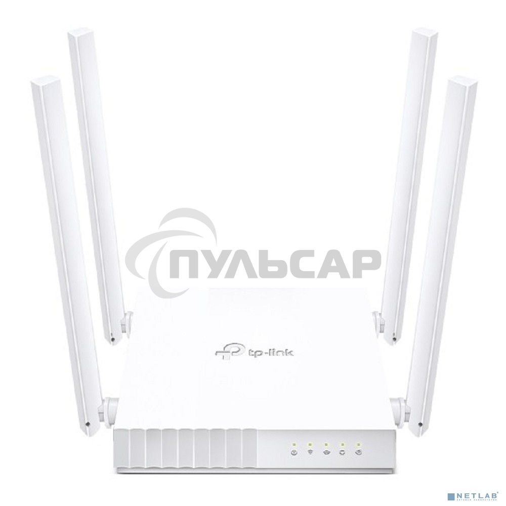 Роутер беспроводной TP-Link Archer C24 AC750 10/100BASE-TX белый