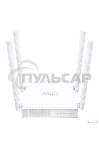 Роутер беспроводной TP-Link Archer C24 AC750 10/100BASE-TX белый