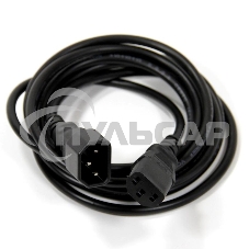 Кабель монитор - компьютер 220V (UPS -> устройство) VCOM <VDE> 3G*0.75мм (CE001-CU) 3 м