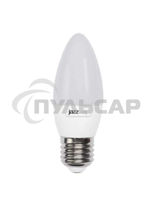 Лампа светодиодная PLED-SP C37 7Вт свеча 3000К тепл. белый E27 530лм 230В JazzWay 1027825-2