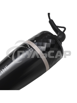 Фен-расческа Galaxy Line GL 4407, черный, 1200 Вт, расческа с керамическим покрытием рабочей поверхности и смешанным типом зубьев, функция 