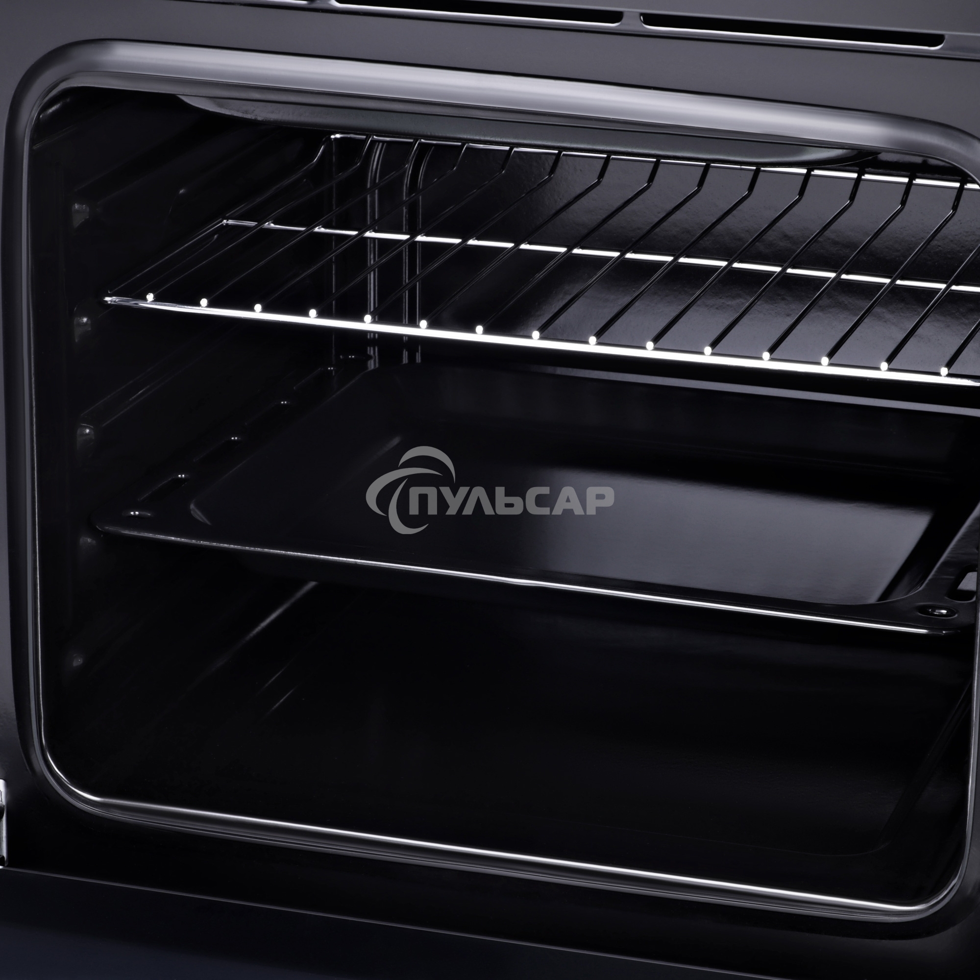 Духовой шкаф электрический Hyundai HEO 6630 BG черный, встраиваемый