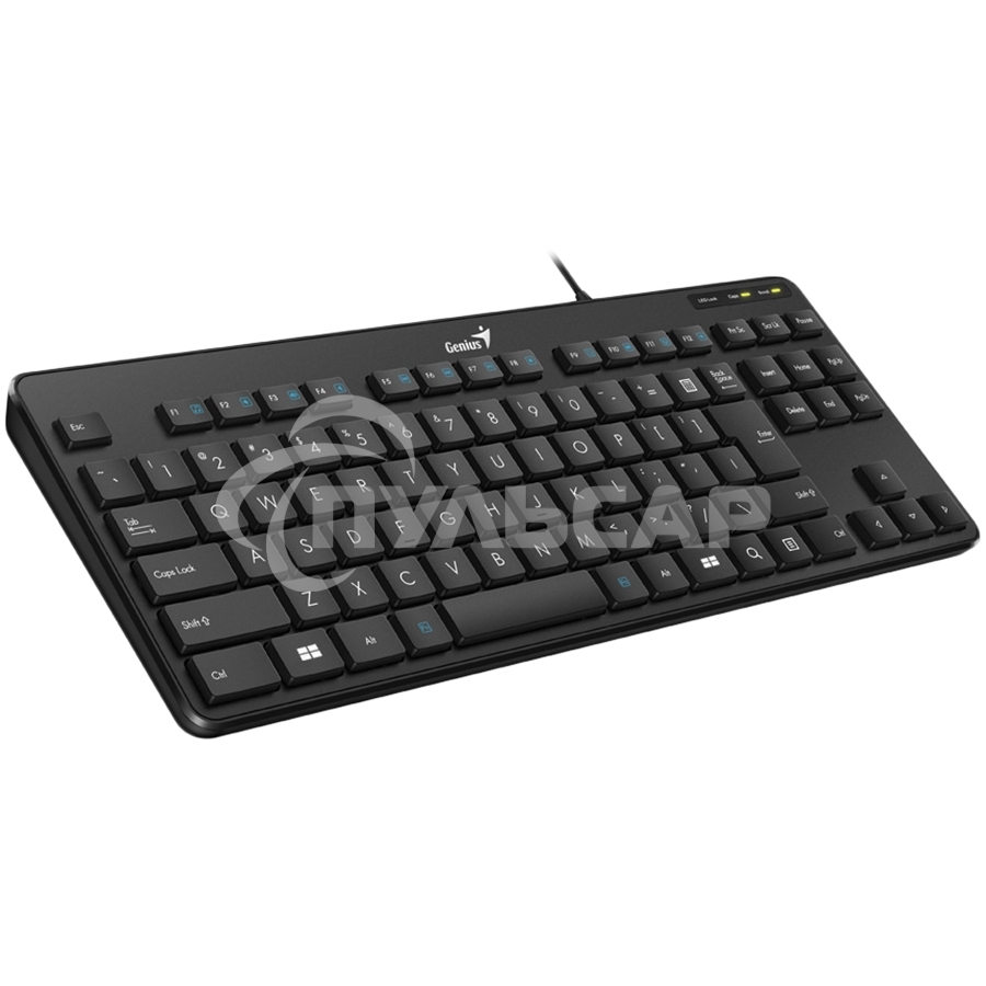 Клавиатура проводная Genius LuxeMate 110, USB, черный