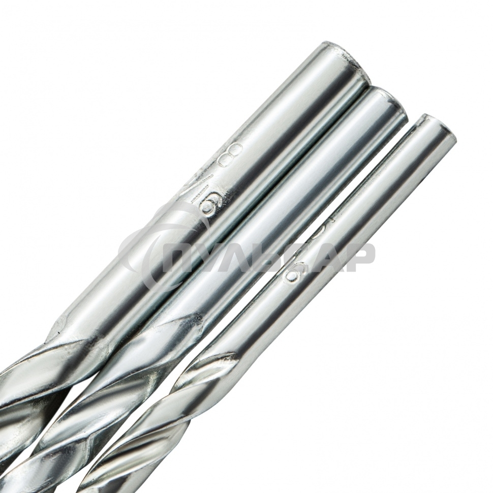 Набор сверл по бетону 5-6-8 мм, металлу 5-6-8 мм, дереву 5-6-8 мм, 9 шт. цилин. хвостовик Sparta