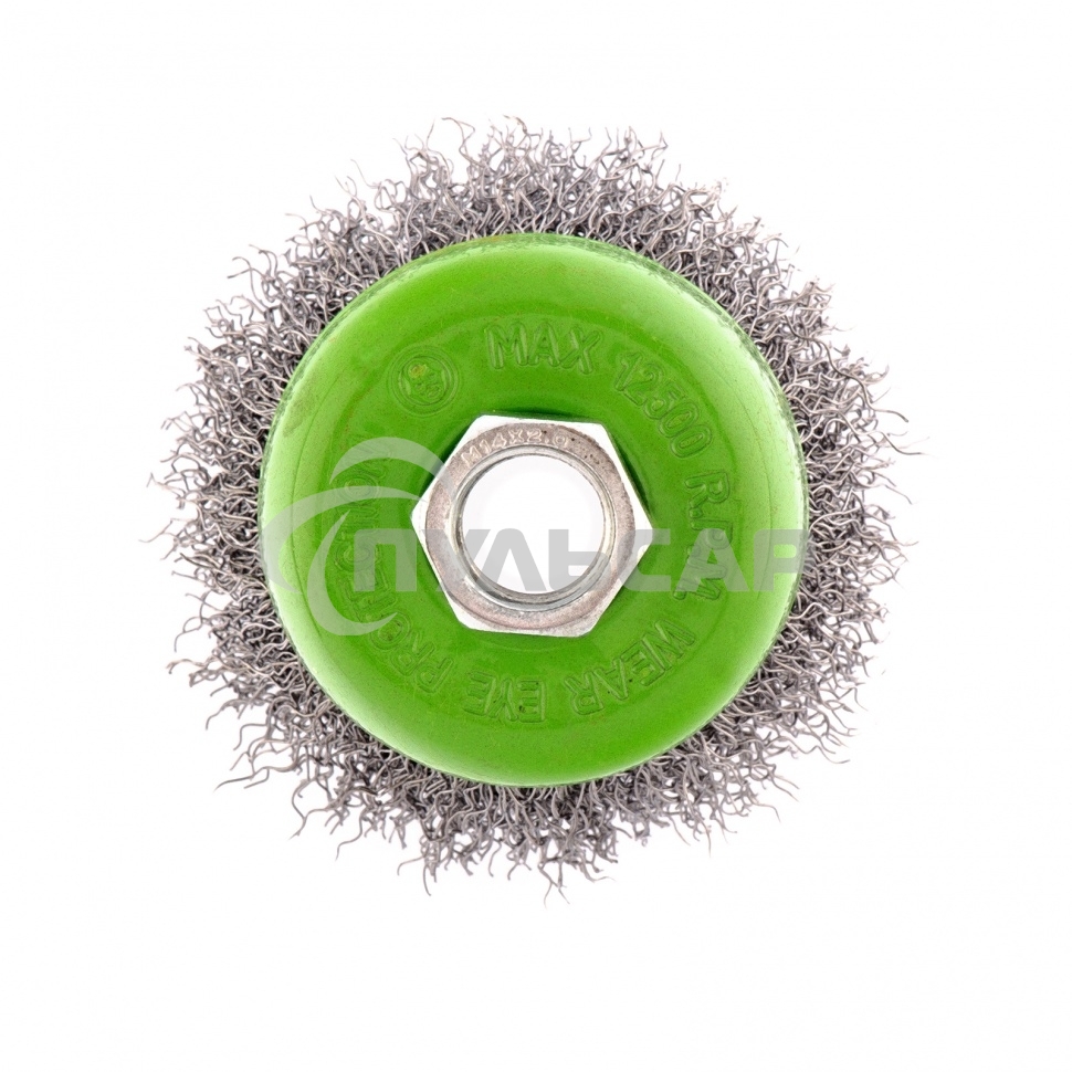 Щетка для УШМ Сибртех 65 мм, М14, 