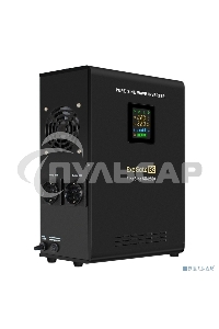 Источник бесперебойного питания (инвертор, синус, для котла, настенный) ExeGate FineSine SX-2500.LCD.AVR.2SH 2500VA/1800W, чистая синусоида, цветной LCD-дисплей, AVR, 2*Schuko, линейно-интерактивный, внешняя батарея 24В до 200А·ч (поставляется отдельно), 