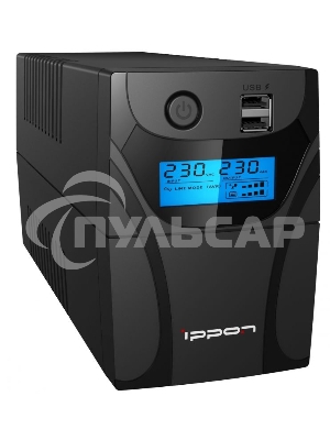 Источник бесперебойного питания Ippon Back Power Pro II 800 480Вт 800ВА черный