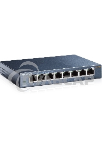 Коммутатор TP-Link SMB TL-SG108 8-port Desktop Gigabit Switch, 8 10/100/1000M RJ45 ports,metal case