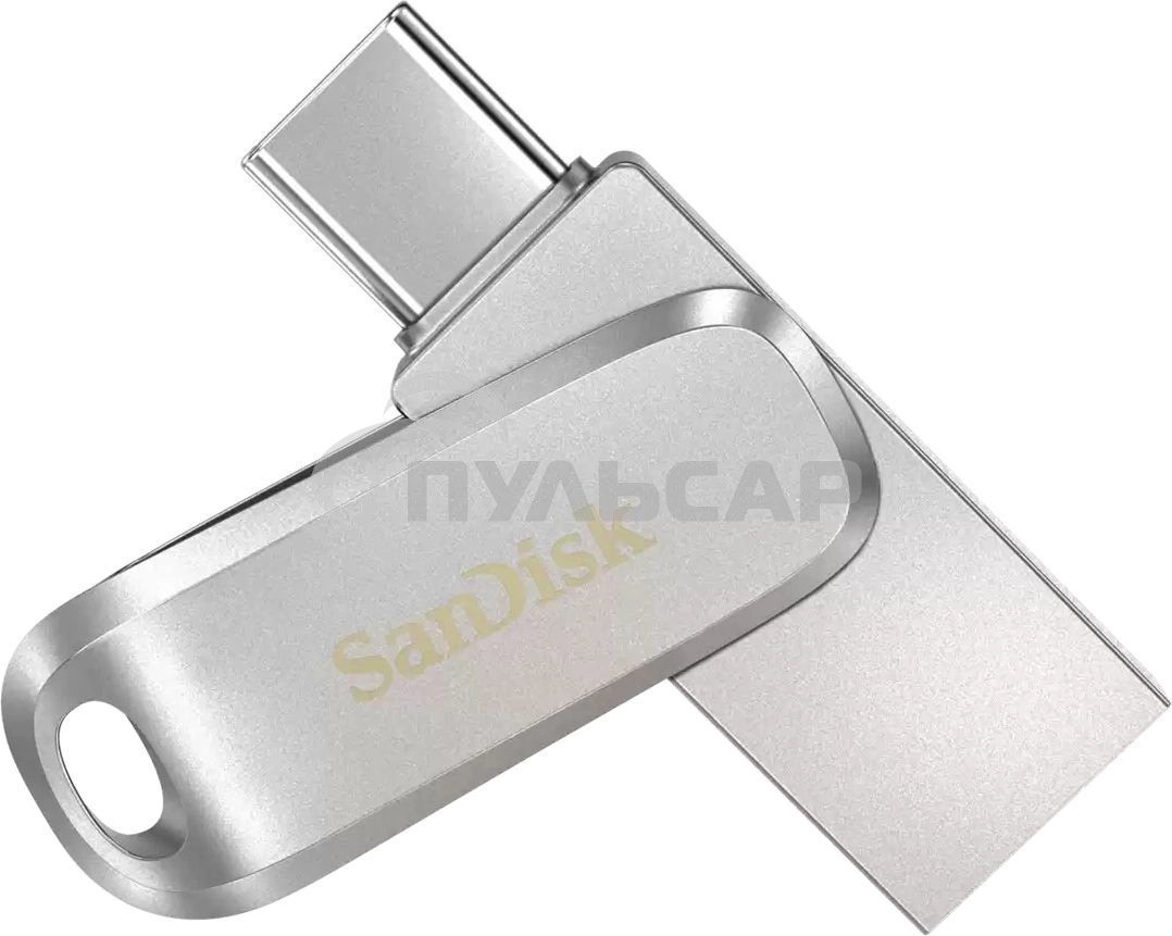 Флешка USB 64 Gb SanDisk Ultra Dual Luxe, USB 3.1 - USB Type-C