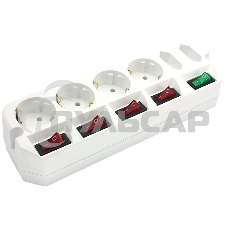 Сетевой удлинитель Most A10 5м (6 розеток) белый (пакет ПЭ) Сетевой удлинитель Most A10 5м (6 розеток) белый (пакет ПЭ)