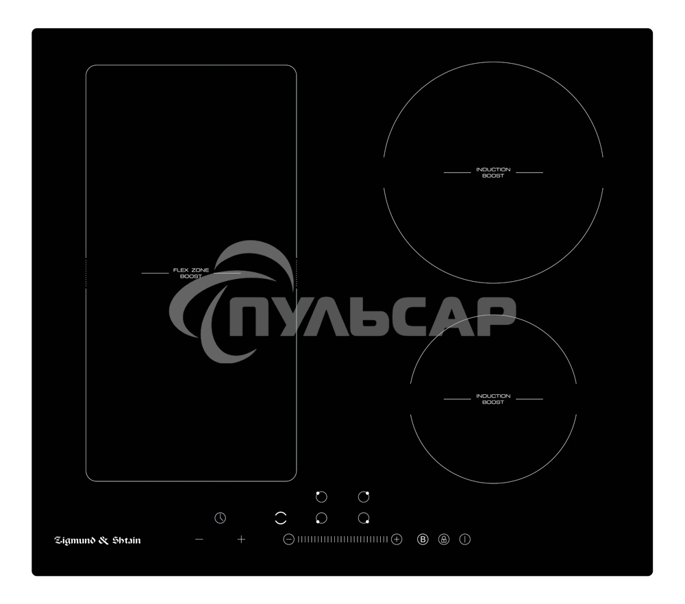Индукционная варочная панель стеклокерамическая Zigmund & Shtain CI 34.6 B