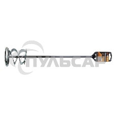 Миксер оцинкованный 600х100 мм для красок и штукатурных смесей