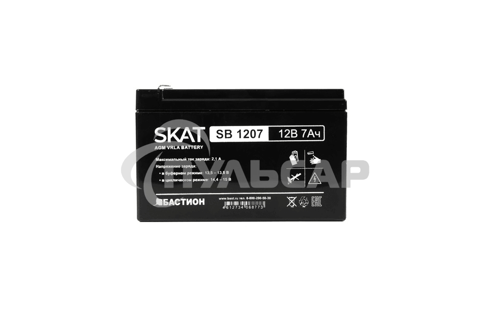 Батарея SKAT SB 1207 (12V 7Ah)