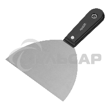 Шпательная лопатка Sparta стальная, 150 мм, полированная, пластмассовая ручка 852485