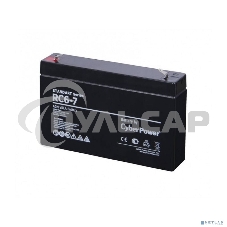 Аккумуляторная батарея SS CyberPower RC 6-7 / 6 В 7 А·ч Battery CyberPower Standart series RC 6-7 / 6V 7 Ah