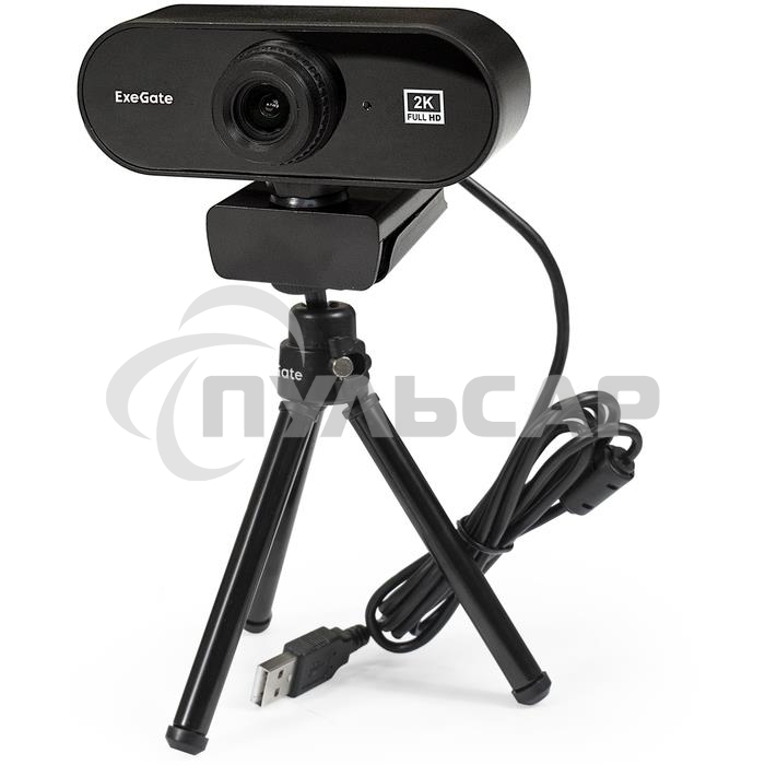 Веб-камера ExeGate EX287380RUS Stream C940 2K T-Tripod (матрица 1/3