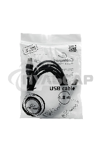 Кабель Gembird CCF-USB2-AMBM-6 USB 2.0 кабель PRO для соед. 1.8м AM/BM позол.конт., фер.кол., пакет