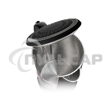 Чайник электрический Centek CT-0020 черный металл 1.7л, 2200W, бесшовная колба, двойные стенки