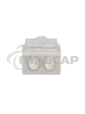 Экспресс-клемма с пастой Rexant СМК 2273-242, 2-проводная 0.5-2.5 мм², прозрачная, блистер (20 шт./уп.)