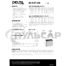 Батарея Delta DT 1240 (12V, 40Ah)