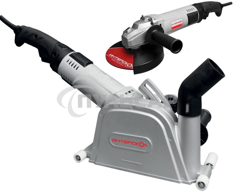 Штроборез + УШМ два в одном ИНТЕРСКОЛ ПД-150/1800Э + УШМ-180/1800Э