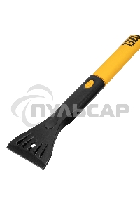 Щетка-сметка для снега со скребком Denzel, телескоп, поворотная голова, водосгон, 900-1200 мм 55308