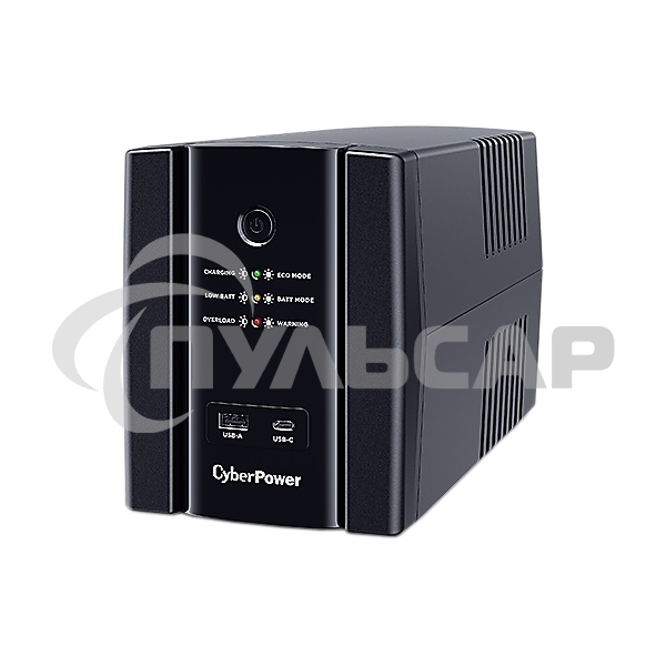 Источник бесперебойного питания CyberPower UT1500EIG ИБП Line-Interactive, Tower, 1500VA/900W USB/RJ11/45/USB charger A/C (6 IEC С13) NEW
