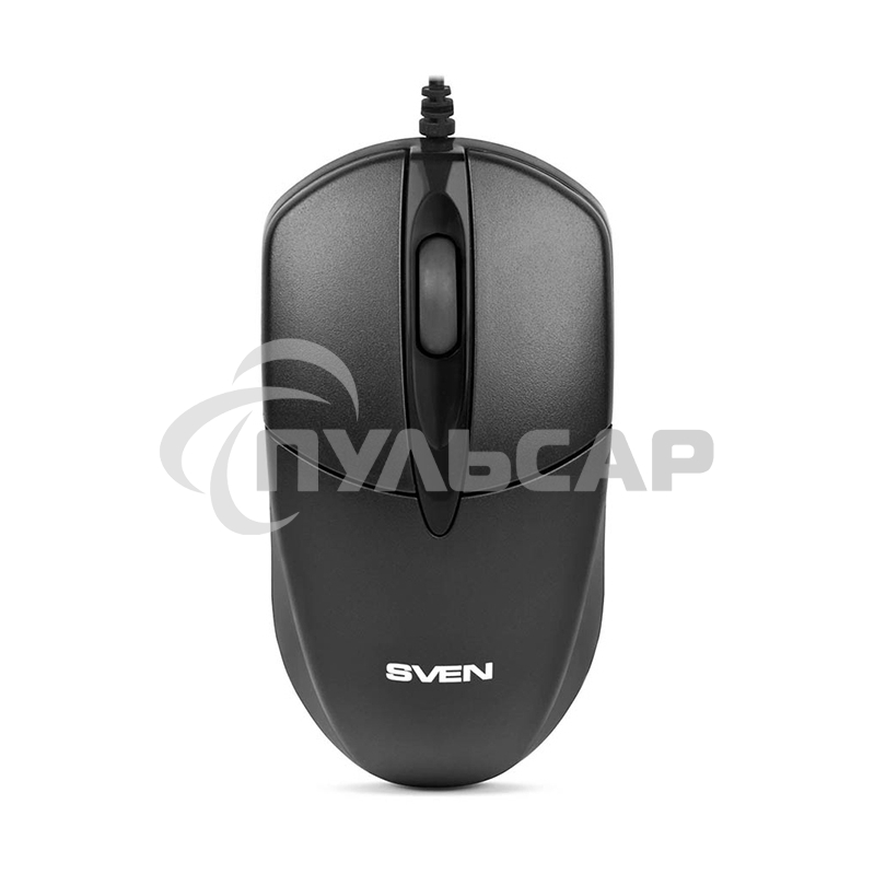 Мышь проводная SVEN RX-112 черный, 800 dpi, USB, кнопки - 3