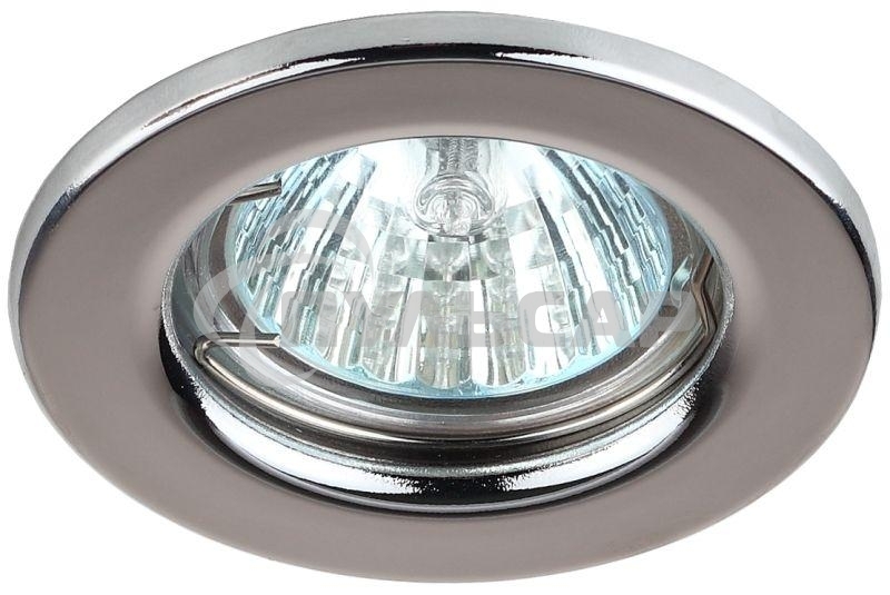 Светильник ST1 CH штампован. MR16 12В 50Вт хром ЭРА C0043799