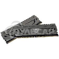 Оперативная память Patriot Viper Steel, DDR4, 32Gb (2x16Gb), 3600MHz, CL18, DIMM, радиатор, черный