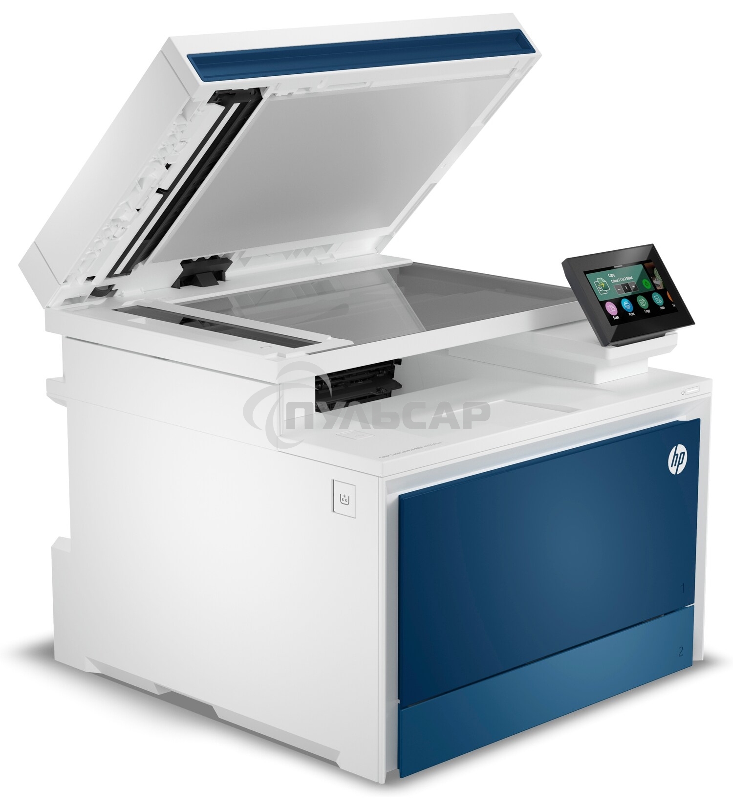 МФУ лазерный HP Color LaserJet Pro MFP 4303fdw (5HH67A), A4, цветной, печ. 33 стр/мин., скан. до 44 стр/мин. (ч/б) 35 стр/мин. (цвет), 600 x 600 dpi (печать) 1200 x 1200 dpi (скан.), Bluetooth, USB, Wi-Fi