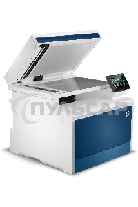 МФУ лазерный HP Color LaserJet Pro MFP 4303fdw (5HH67A), A4, цветной, печ. 33 стр/мин., скан. до 44 стр/мин. (ч/б) 35 стр/мин. (цвет), 600 x 600 dpi (печать) 1200 x 1200 dpi (скан.), Bluetooth, USB, Wi-Fi