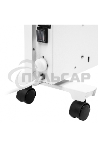 Конвектор MTX КМ-2000.2 белый, 2000 Вт, 25 м2, термостат