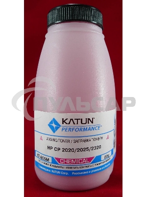 Тонер HP CP2020/2025/CM2320 Magenta, химический (фл.80г.) Katun фас. России