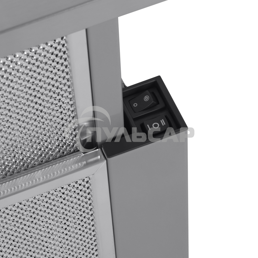 Вытяжка телескопическая HOMSair Flat 50 нержавеющая сталь, 50 см, 520 куб. м/ч, 47 дБ