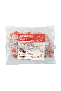 Универсальная компактная клемма, 2-проводная до 4,0 мм² (50 шт./уп.) Rexant