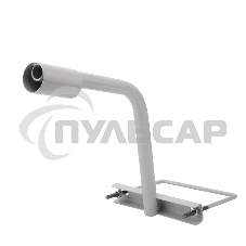 Кронштейн для консольного светильника приставного монтажа 1 хомутом серый (сталь 2мм, 625*460*280 Ø51) Rexant