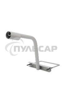 Кронштейн для консольного светильника приставного монтажа 1 хомутом серый (сталь 2мм, 625*460*280 Ø51) Rexant