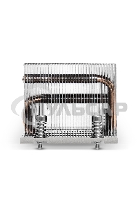 Радиатор для процессора ExeGate ESNK-P0063P.2U.SP3.Cu серебристый, алюминий/медь, 280 Вт, 65 мм