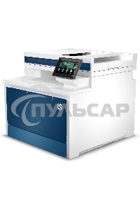 МФУ лазерный HP Color LaserJet Pro MFP 4303fdw (5HH67A), A4, цветной, печ. 33 стр/мин., скан. до 44 стр/мин. (ч/б) 35 стр/мин. (цвет), 600 x 600 dpi (печать) 1200 x 1200 dpi (скан.), Bluetooth, USB, Wi-Fi