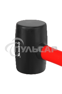 Киянка Matrix резиновая, 450 г, черная резина, фибергласовая рукоятка