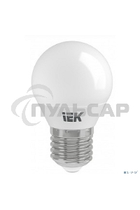 Лампа cветодиодная Iek LLE-G45-9-230-30-E27 ECO G45 шар 9Вт 230В 3000К E27