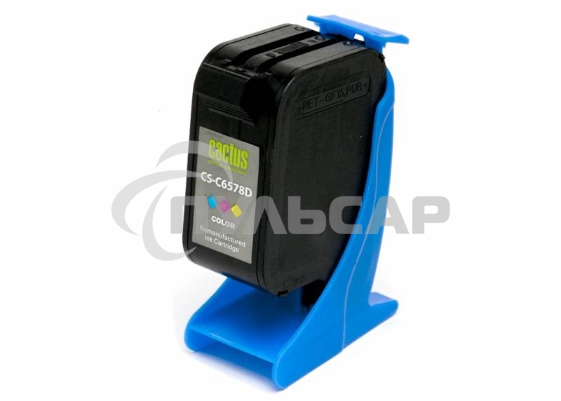 Картридж струйный Cactus CS-C6578D №78 голубой/пурпурный/желтый (19мл) для HP DJ 900/1220C/PS P000/P1100