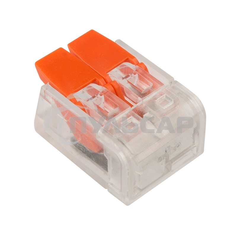 Универсальная компактная клемма, 2-проводная до 4,0 мм² (50 шт./уп.) Rexant